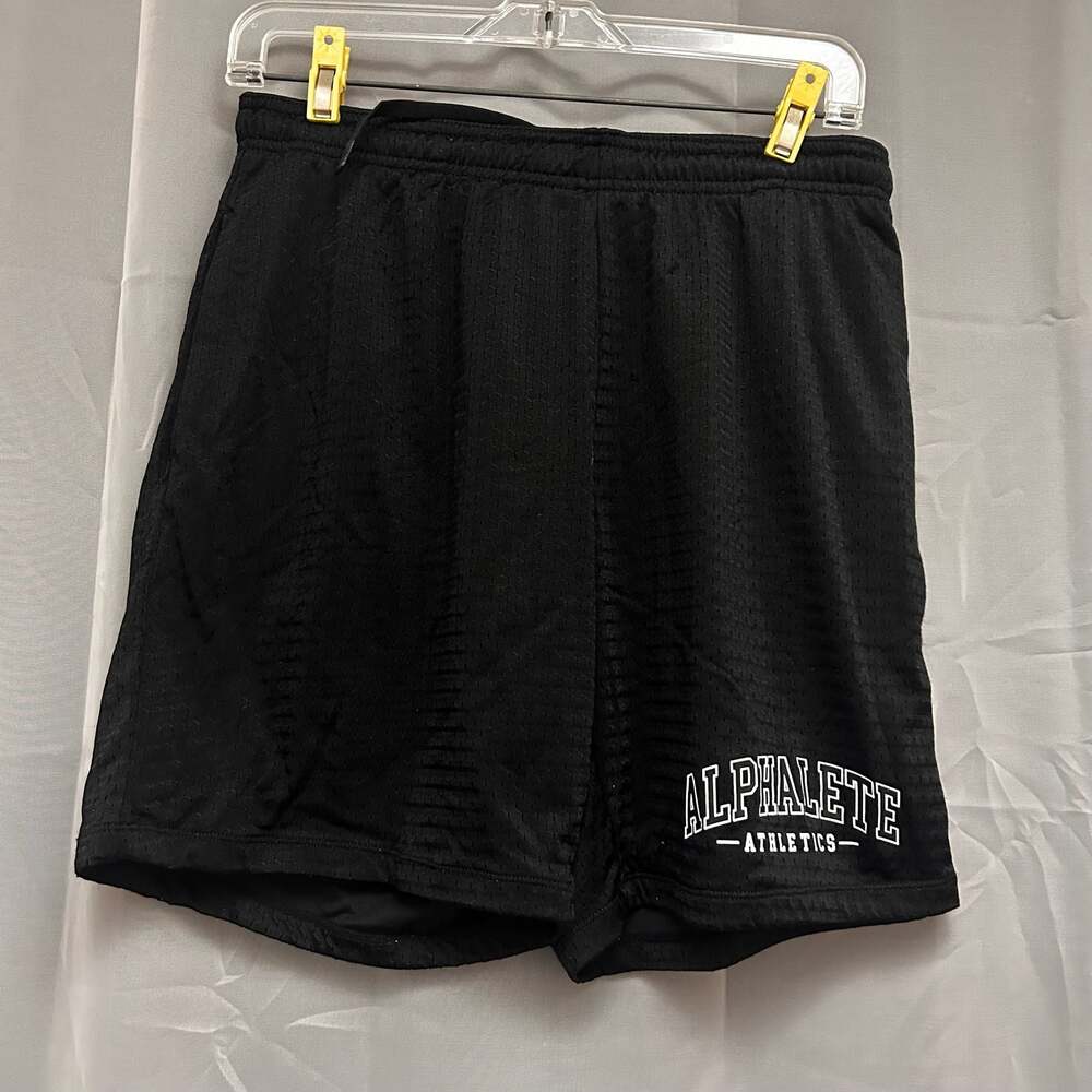 Alphalete Athletics Mesh Shorts Black Size M